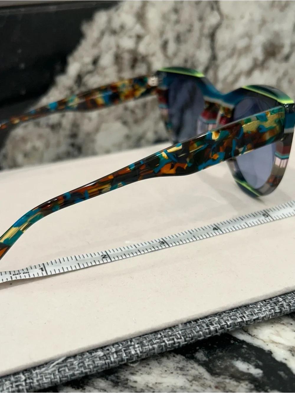 XOXO Woman’s Teal Amber Blue Tortoiseshell  Polarized Sunglass